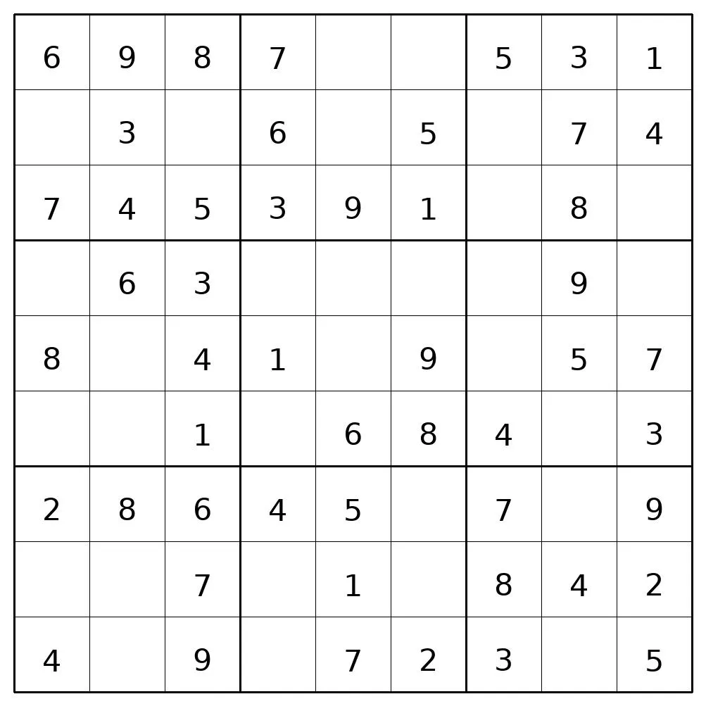 Päivän Sudoku